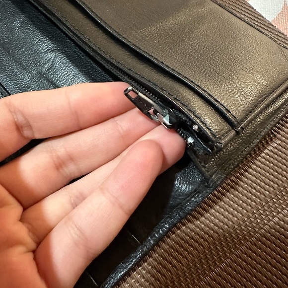 Authentic Vintage Black Chanel Long Wallet - Picture 11 of 16